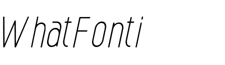 Giola Extra Light Italic