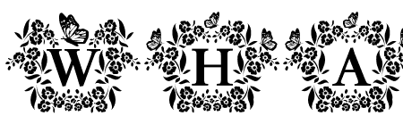 FlowerButterflyMonogram