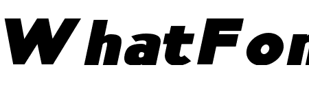NsaiBlackExpandedItalic