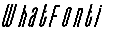 CONICALCONDENSED-Italic