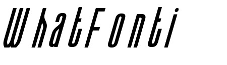 CONICAL CONDENSED Italic