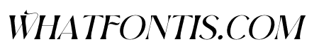 BROWN VOLKY Italic