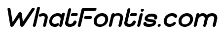 Rounded Quostige Black Italic