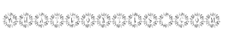Garden Leaves Monogram