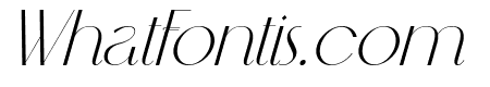 MCLASSIC FONT Italic